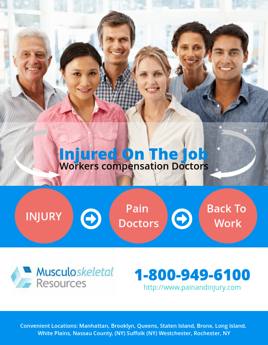 NY Certified To Treat Injured Iron Workers By The NYS Workers Comp Board: 1-800-949-6100
