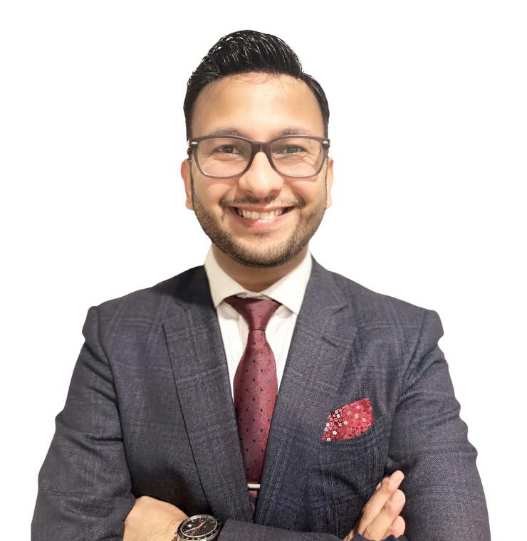 Image of Dr. Ashish Kumar smiling.