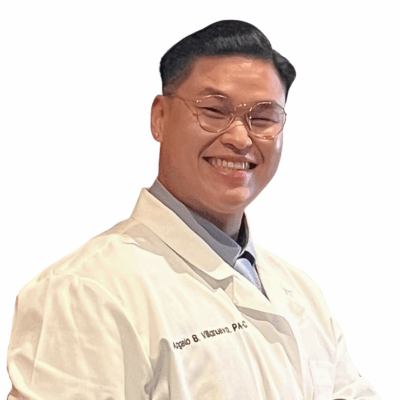 A picture of Nelson Villanueva, a physician assistant in North Bergen, Teaneack, and surrounding communities.