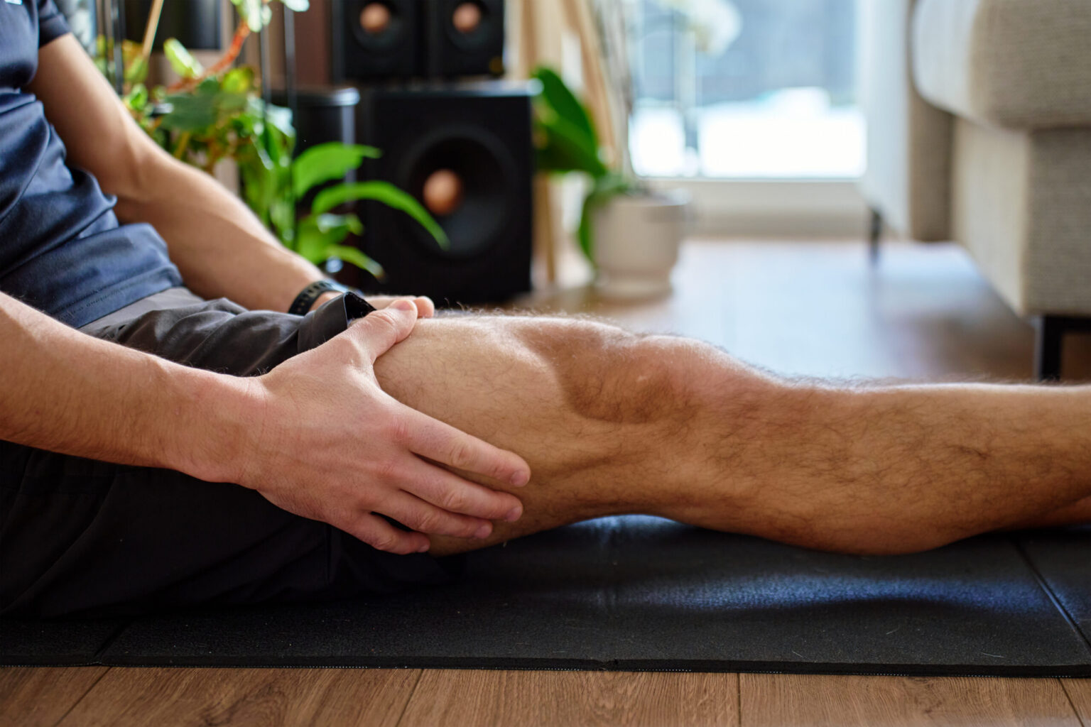 Stiff, achy legs a day or two after a marathon are a normal part of recovery for many runners.